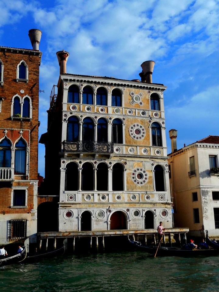 Ca' Dario=Dario Palace at Canal Grande in Venice (about 1487) (42513719875)