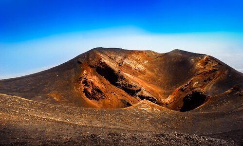 Landscape mountain hot photo