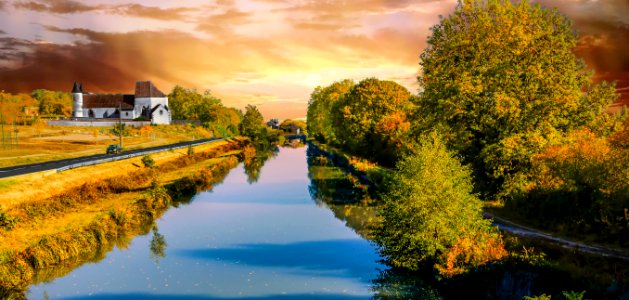 Canal de Briare au petit matin (45462591651)