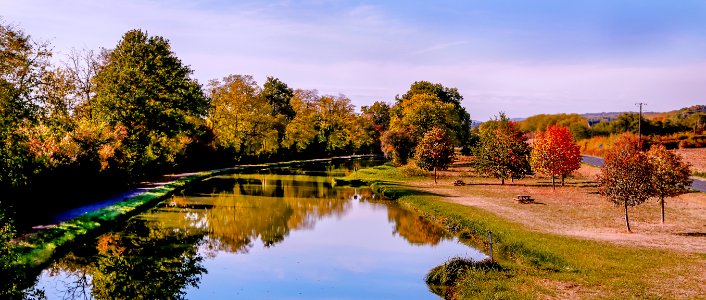 Canal de Briare - reflets (31587488148)