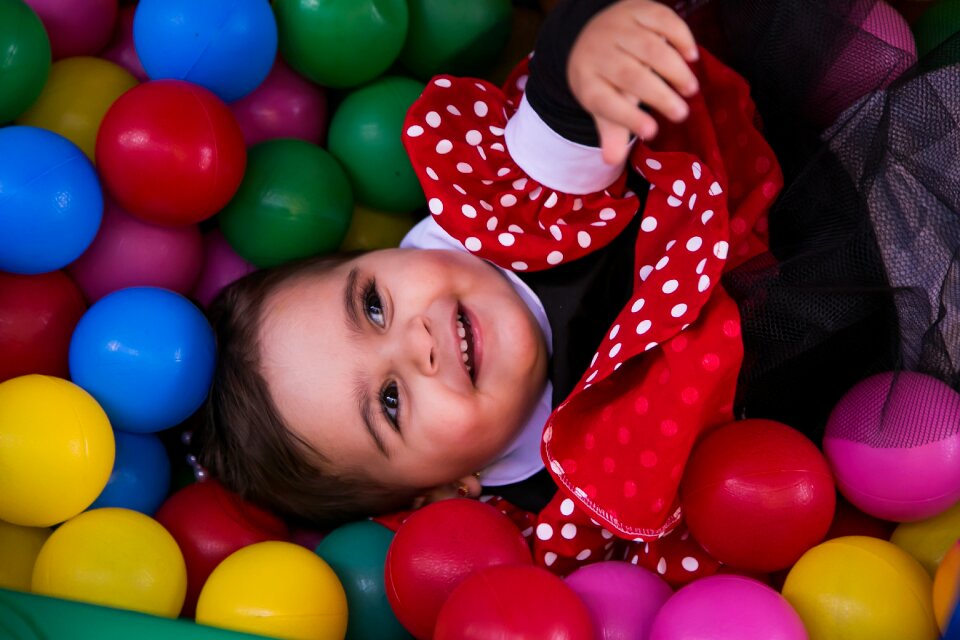 Smile smiling little girl photo