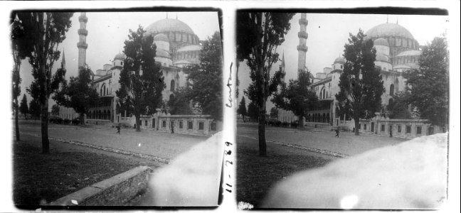 Nova vista d ' una mesquita d ' Istanbul