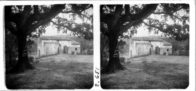 Nova vista de l'església de Sant Esteve del Llop