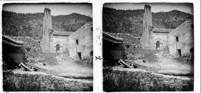 Nova vista de l'església de Santa Maria de Palau