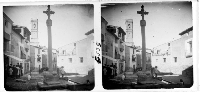Nova vista de la creu d ' Aitona