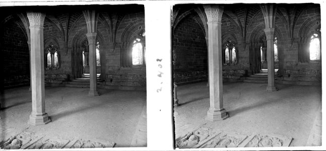 Nova vista de la sala capitular del monestir de Poblet