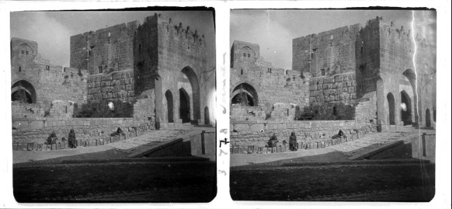 Nova vista de la torre de David a Jerusalem
