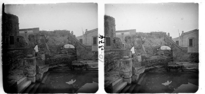 Nova vista de les termes romanes de Caldes de Malavella