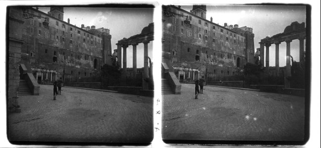 Nova vista del Fòrum de Roma i del capitoli