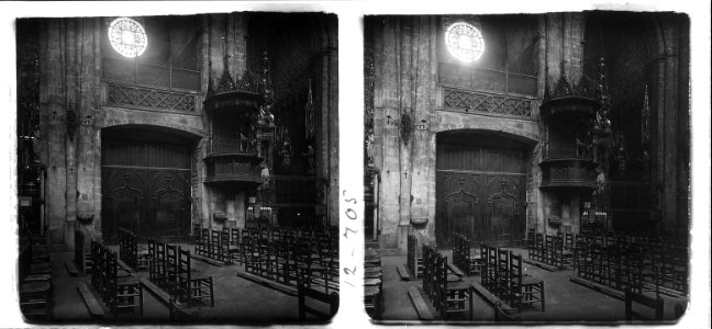 Nova vista interior de l'església del Pi de Barcelona