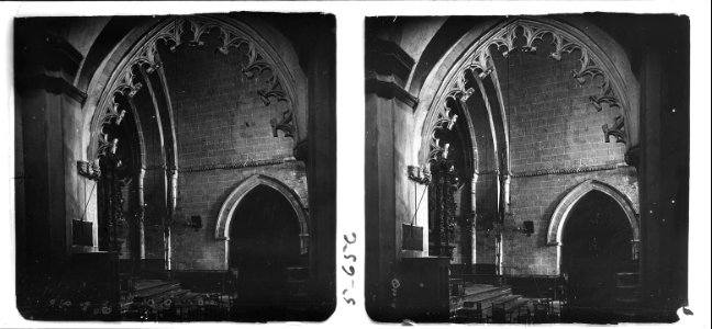 Nova vista interior de l'església de Vilanova de Meià