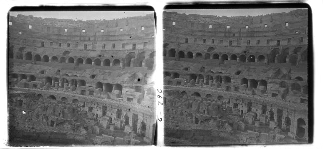 Nova vista interior del Coliseu