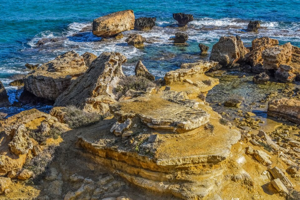 Sea nature geology