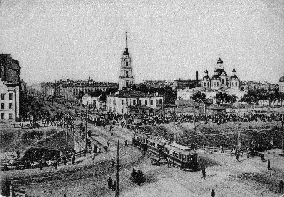 Novo-kamenniy bridge in 1900s