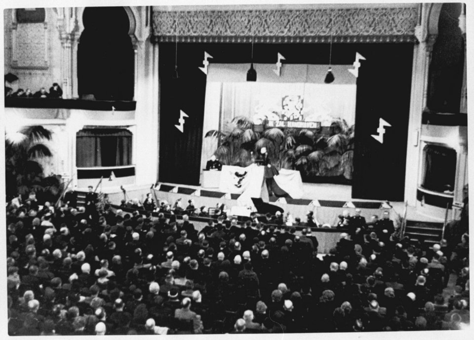 NSB bijeenkomst - Fotodienst der NSB - NIOD - 77999