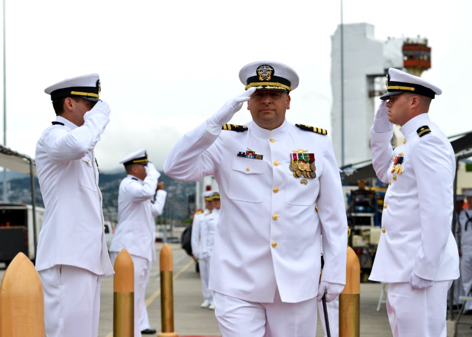 NSSC Change of Command (Image 1 of 3) 160518-N-LY160-095