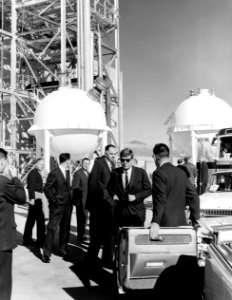 NTS - Nuclear Rocket Development Station - Kennedy Visit 004
