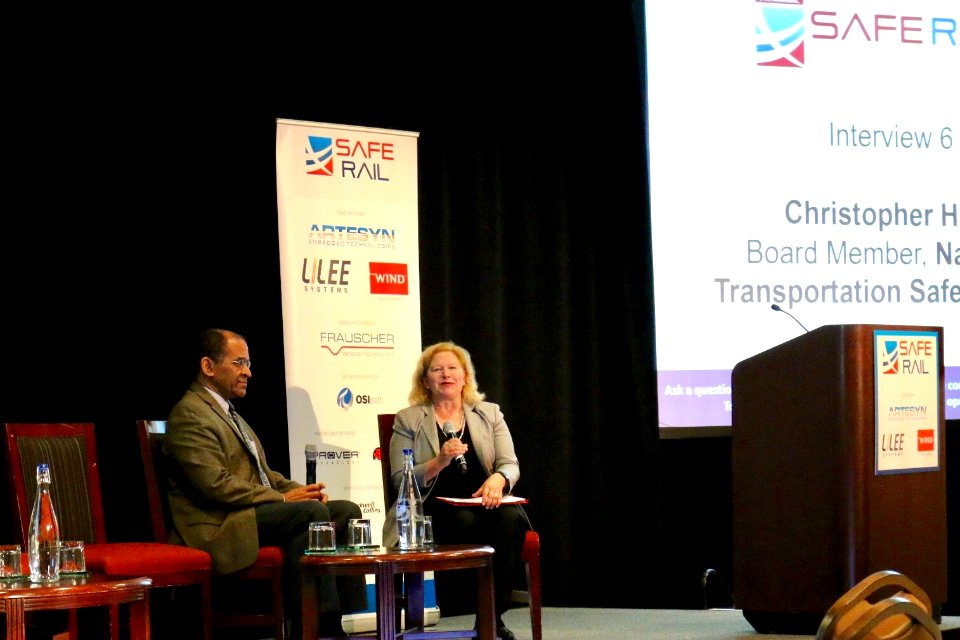 NTSB Board Member Christopher Hart at the 2017 SafeRail Congress (33459182473)