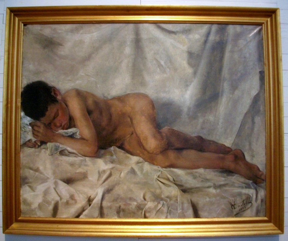 Nu artístic, Vicent Castell Doménec (1873-1934), Museu de Belles Arts de Castelló