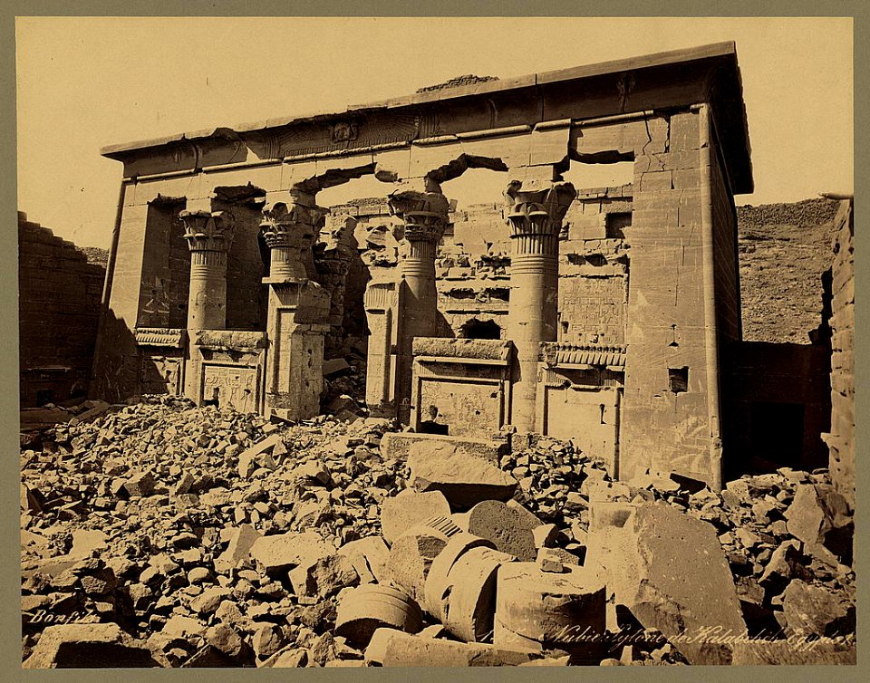 Nubie Pylone de Kalabsheh (Égypte) - Bonfils. LCCN2004666832