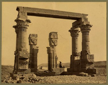 Nubie Temple de Kerdasêh (Egypte) - Bonfils. LCCN2004666833
