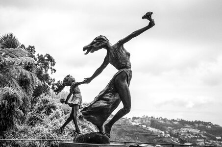 Architecture monument figure