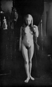 Nude standing woman by Robert Wilson Shufeldt 19
