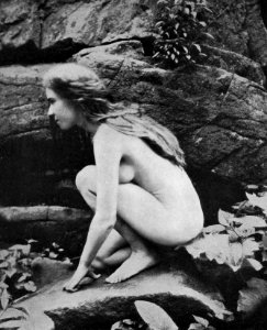 Nude woman in nature by Robert Wilson Shufeldt 03