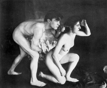 Nude pair by Robert Wilson Shufeldt 07