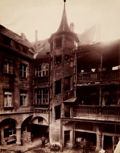 Nuernberg-Ehemaliges-Haus-zu-den-Loewenkoepfen-Theresienstrasse-11-ZI-1106-04-02-Th213754