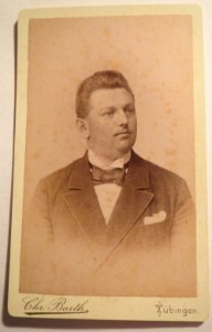 Nulpe (Biername eines Tübinger Studenten) seinem lieben Wotschke zur freundlichen Erinnerung, Tübingen Sommersemester (18)94