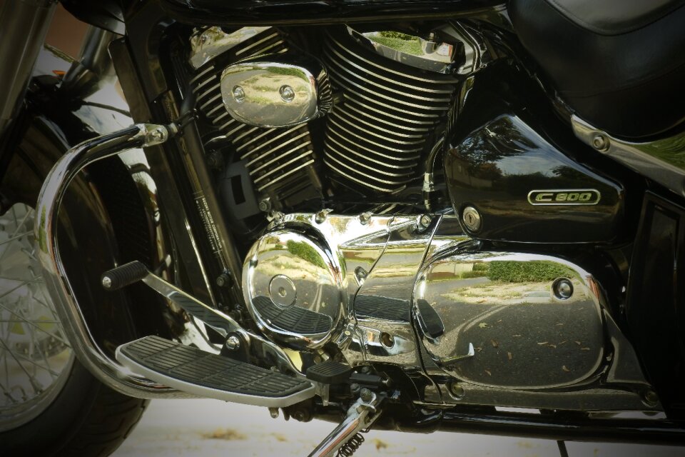 Vl800 intruder block