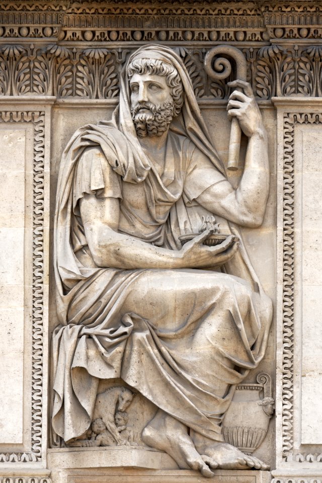 Numa Pompilius Moitte Cour Carrée Louvre