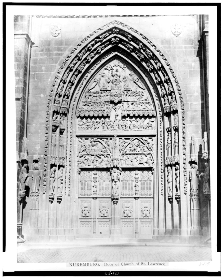 Nuremburg. Door of church of St. Lawrence LCCN94512866
