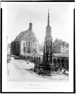 Nuremburg. Frauenkirche; Beautiful Fountain LCCN94512884