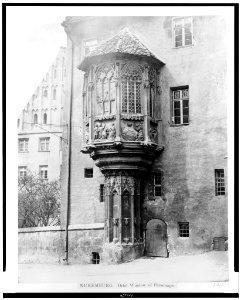 Nuremburg. Oriel window of parsonage LCCN94512842