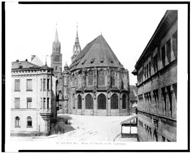Nuremburg. Rear of church of St. Lawrence LCCN94512843