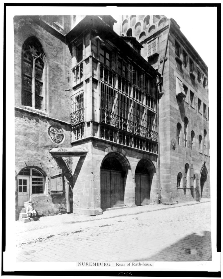 Nuremburg. Rear of Rath-haus LCCN94512880