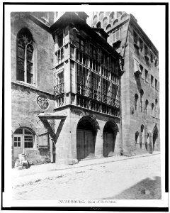 Nuremburg. Rear of Rath-haus LCCN94512880