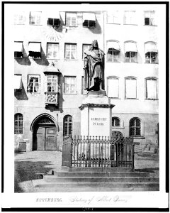 Nuremburg. Statue of Albert Durer LCCN94512867