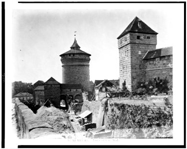 Nuremburg. Tower of the city wall LCCN94512779