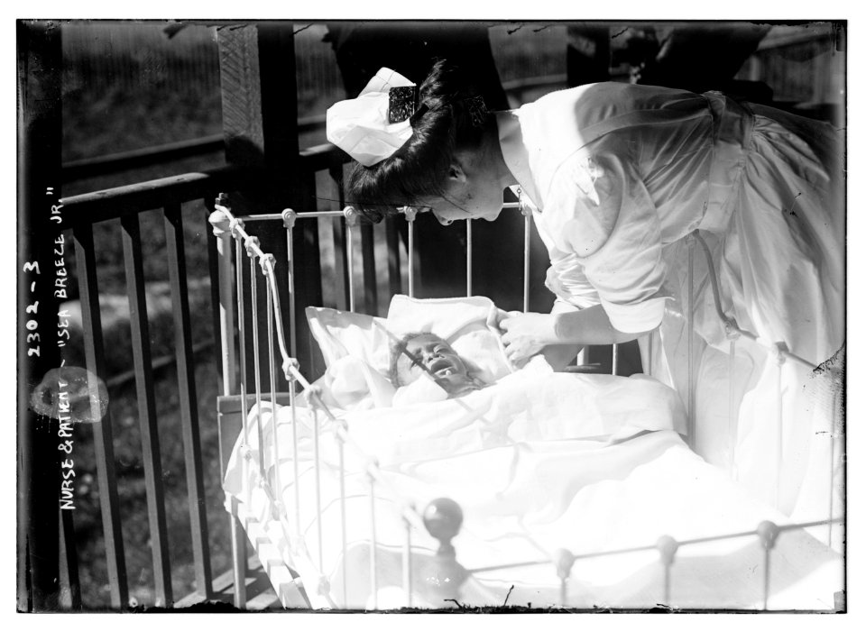 Nurse & patient Sea Breeze Jr. LCCN2014689807