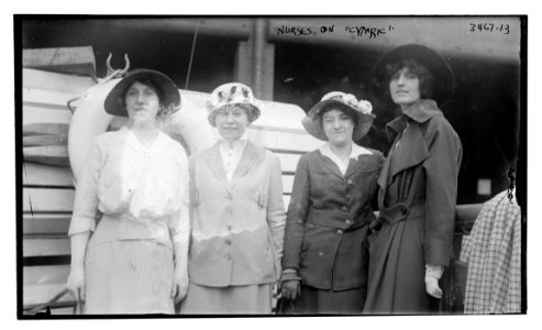 Nurses on CYMRIC LCCN2014698988