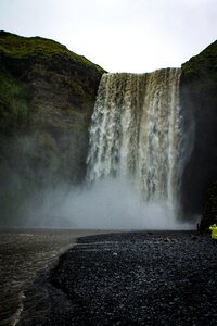 Rocks nature waterfalls