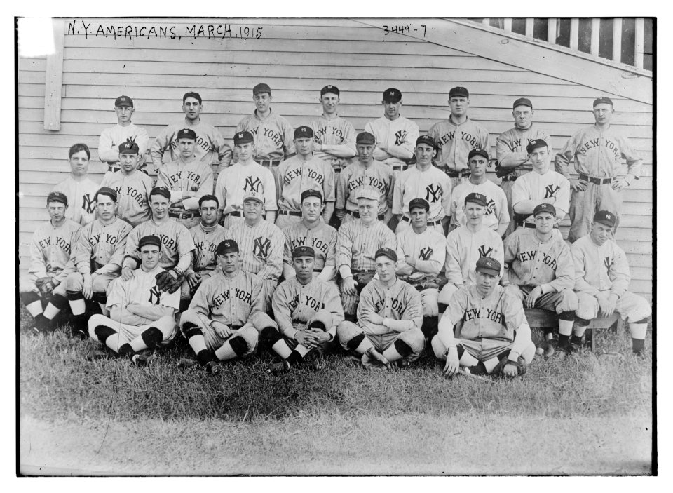 NY Americans, March, 1915 LCCN2014698782