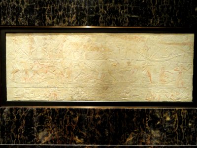 Ny-ankh-nesuwt tomb relief, Saqqara, Old Kingdom, early 6th Dynasty, c. 2345-2320 BCE - Nelson-Atkins Museum of Art - DSC08118