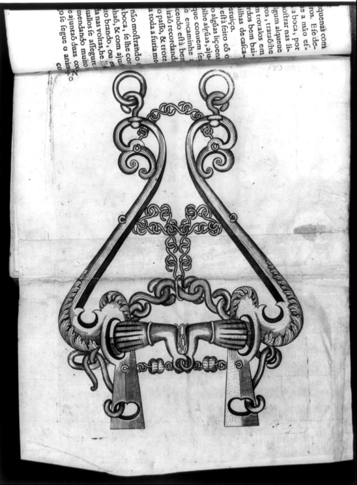 Ornate horse bit - opp. p. 134 LCCN2007677005