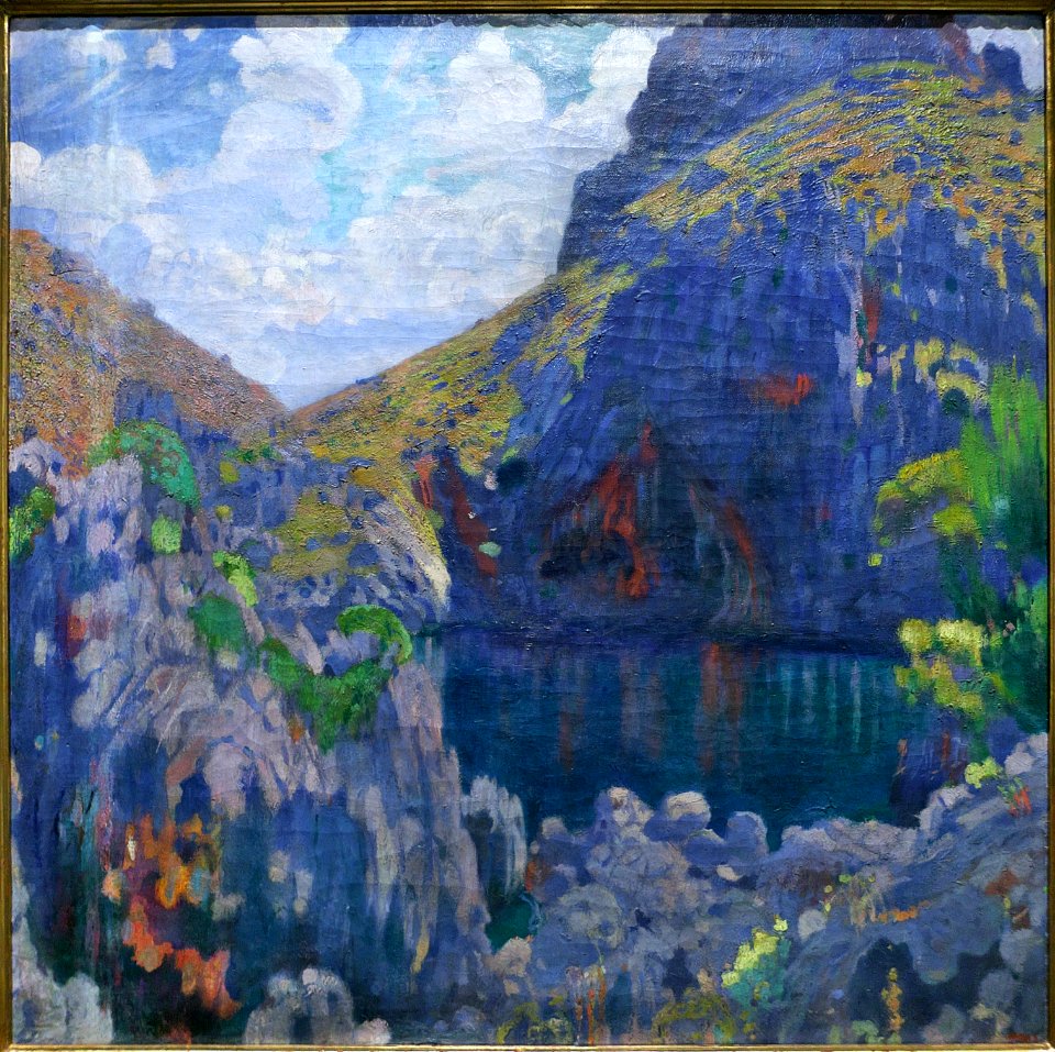 Oro y azur, Joaquín Mir