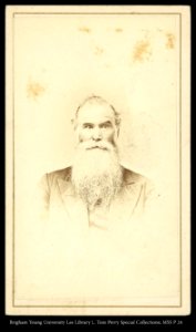 Orson Pratt portrait 1870-5 