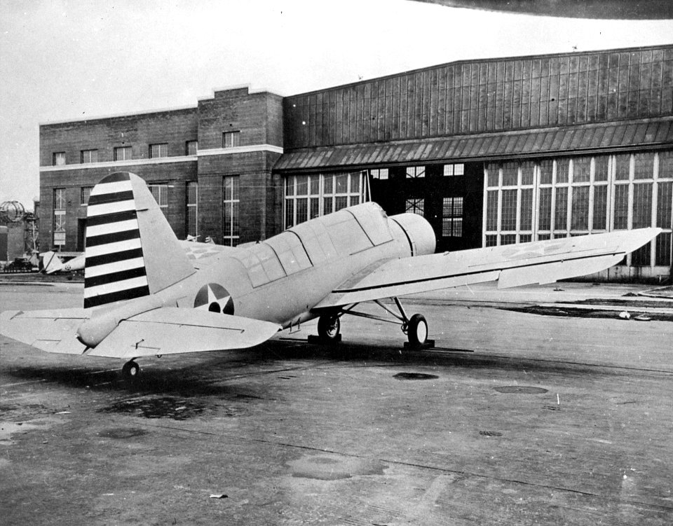 OS2N-1 Kingfisher at Naval Aircraft Factory 1941